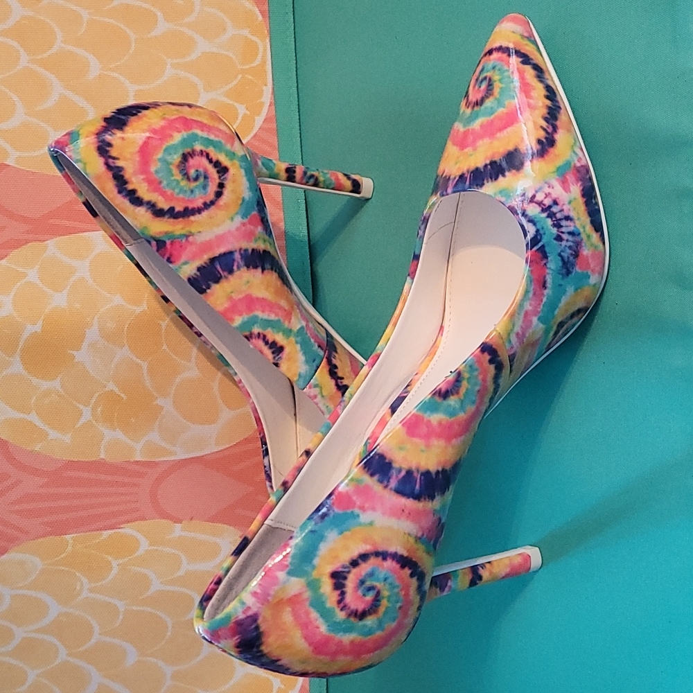 Katy Perry Sissy tie dye high 👠